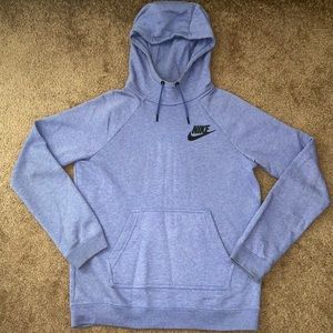 Nike Pastel Lavender Funnel Hoodie